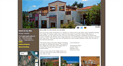 Desktop Screenshot of hotel-gi-ga-mar.com